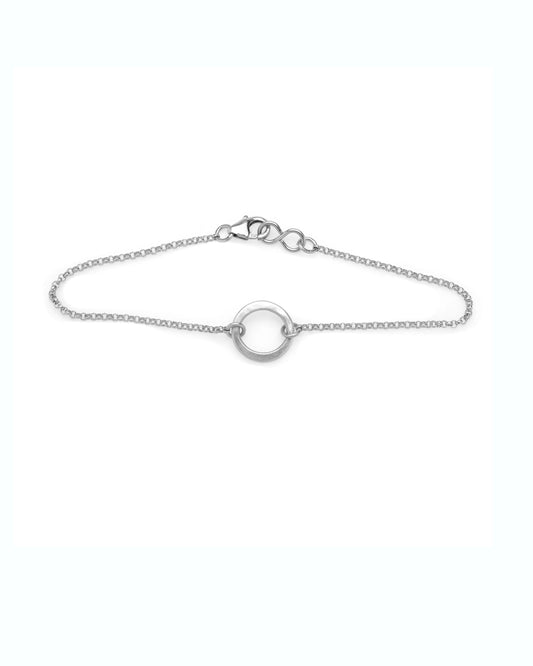 Kai Petite Matte Bracelet Sterling Silver Chain