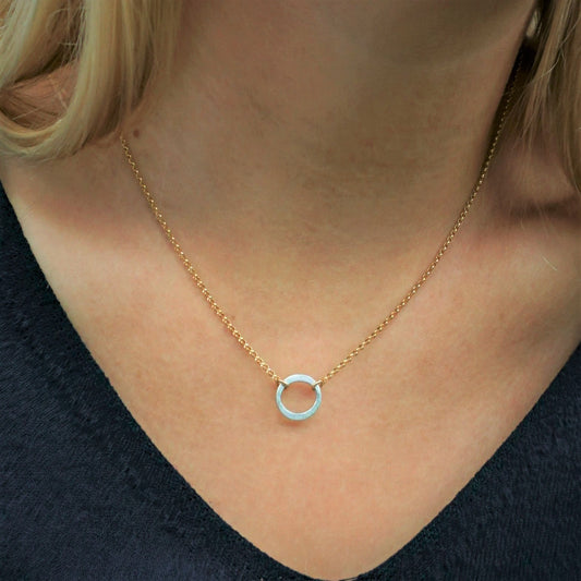 Kai Petite Necklace Gold Filled Chain - Mixed Metal