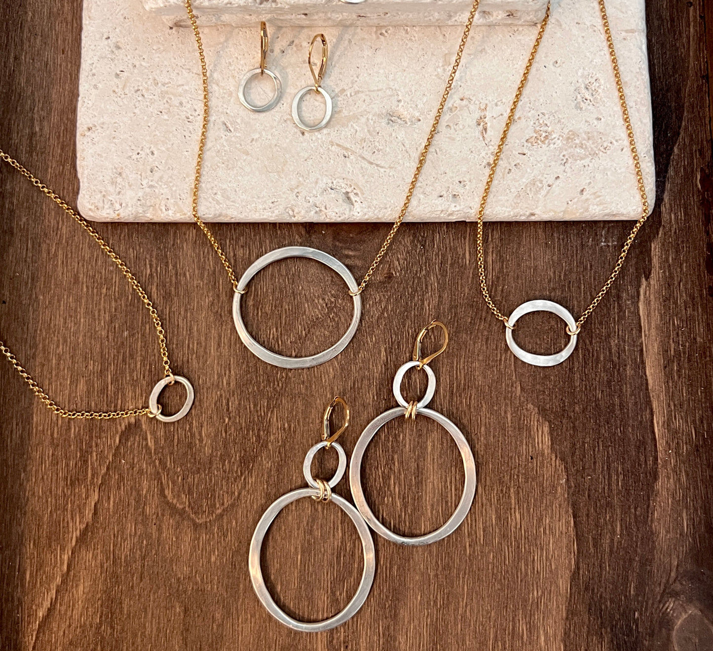 Kai Petite Necklace Gold Filled Chain - Mixed Metal