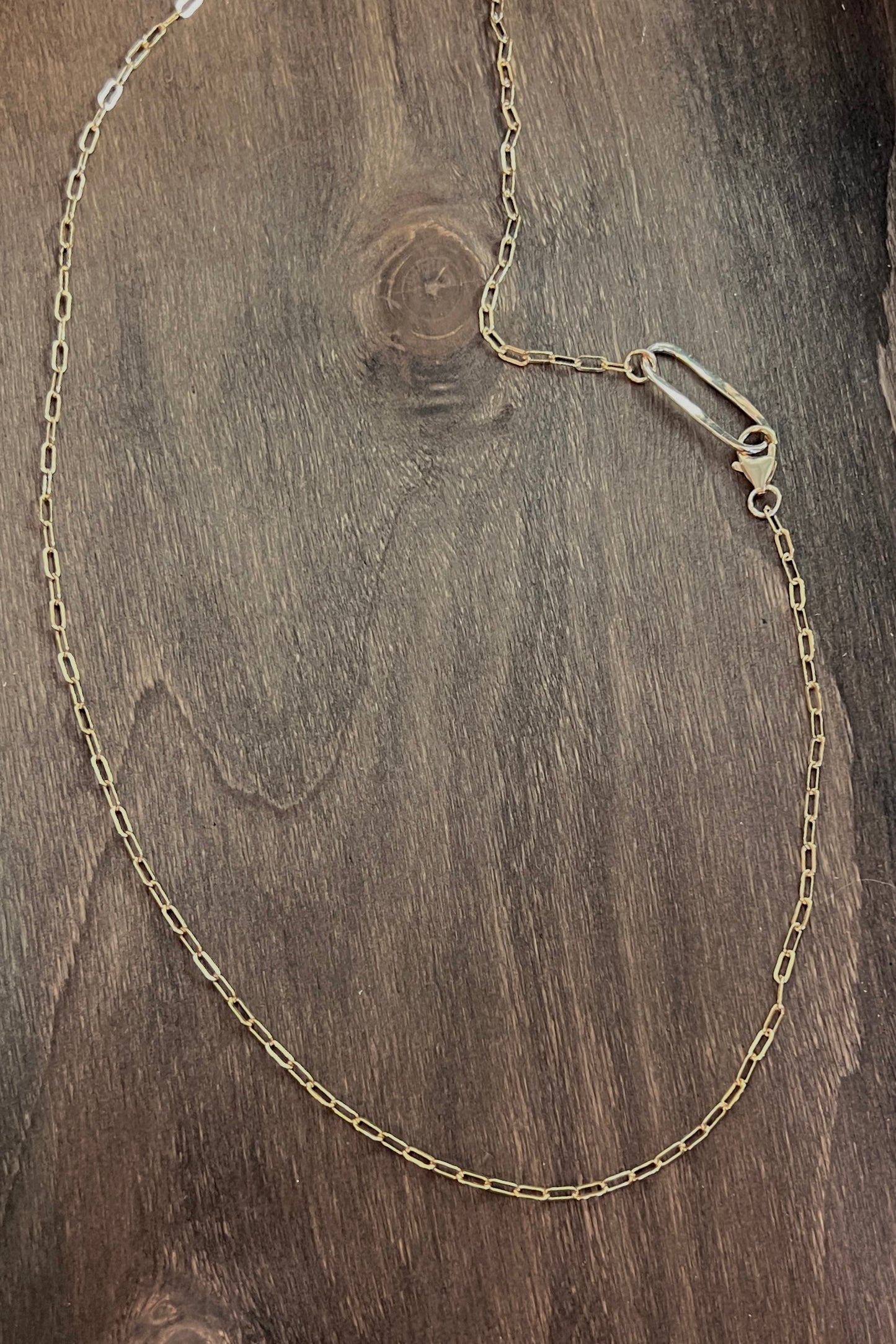 Sovereign Necklace Small 22" Gold Chain with Gold Eye Accent