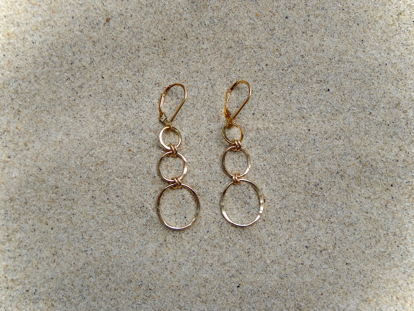 Halo Small Earrings 3 Circles