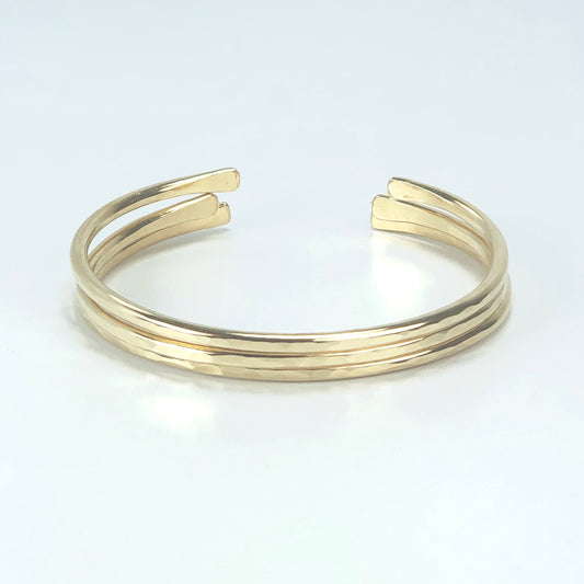 Ivy Cuff 3 Piece Set Gold Filled Heaviest