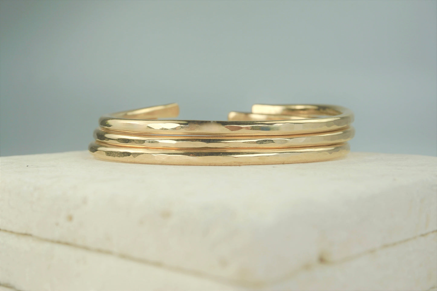 Ivy Single Cuff Bracelet - Heaviest Gold Filled