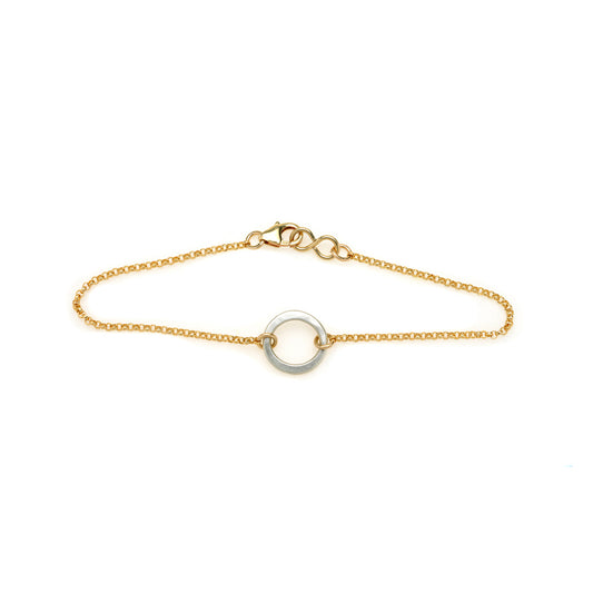 Kai Petite Bracelet Gold Filled Chain - Mixed Metal