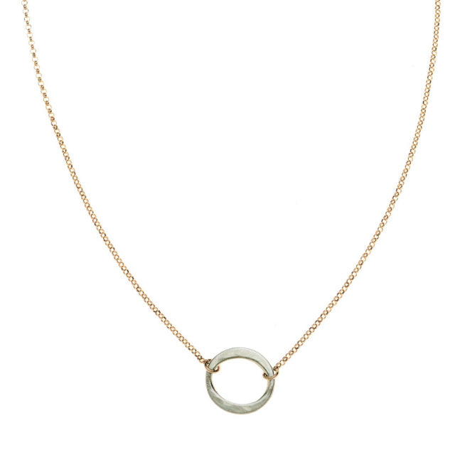 Kai Small Necklace Gold Filled Chain - Mixed Metal
