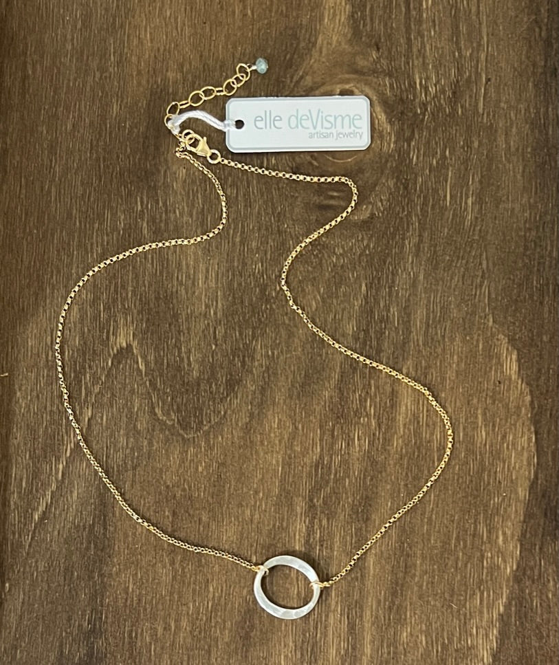 Kai Small Necklace Gold Filled Chain - Mixed Metal