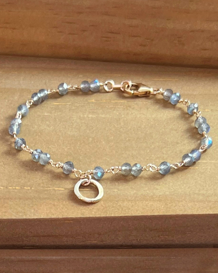 Polaris Bracelet Labradorite Kai Charm Gold Filled